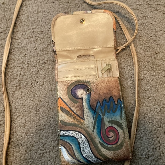 Sam Sam genuine leather abstract crossbody - Picture 3 of 7